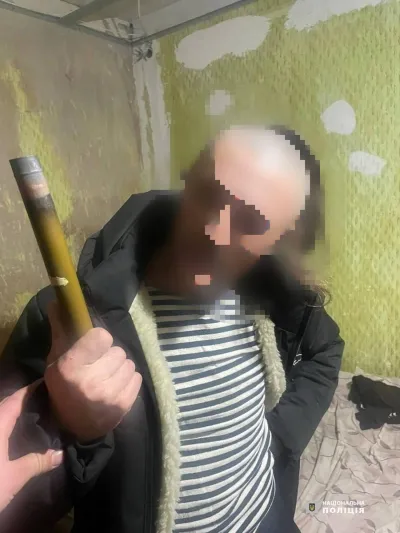 У Вінниці в новорічну ніч чоловік запускав феєрверки