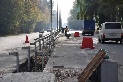 Розподільча смуга незабаром з’явиться на виїзді з Вінниці у напрямку міста Немирів