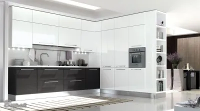 Красота и стиль вашей кухни в ее сером столе