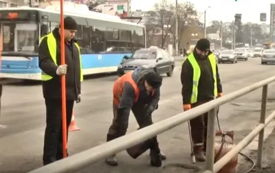 Ямковий ремонт вінницьких дорігх (Відео)