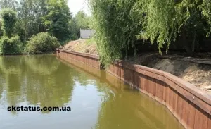 Актуальные способы укрепления берега пруда