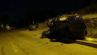 На Бучми іномарка влетіла у «ГАЗ». Винуватець ДТП кинув автівку та втік