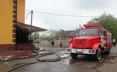 Під Вінницею горів готельно-ресторанний комплекс "Вагнес"