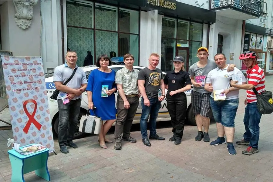 У Вінниці пройшла акція «Молодь проти наркотиків»