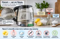 Як прибрати накип у чайнику без агресивної хімії