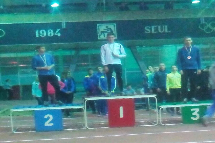 Вінничанин виборов золото на чемпіонаті України з легкої атлетики