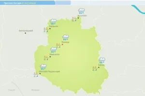 На Вінниччині очікують погіршення погодних умов