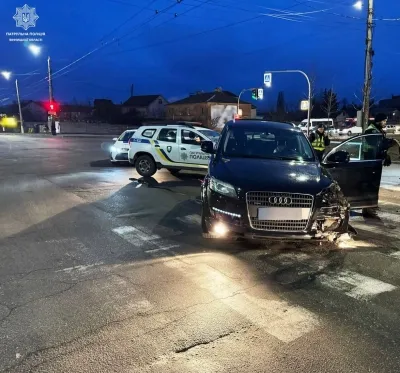 Погоня у Вінниці: водій з ознаками сп'яніння намагався втекти від патрульних