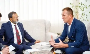 Владимир Продивус пригласил Посла Индии в Украине на празднование Дня Винницы
