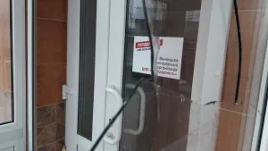 У Вінниці вночі погромили офіс БПП (Відео)
