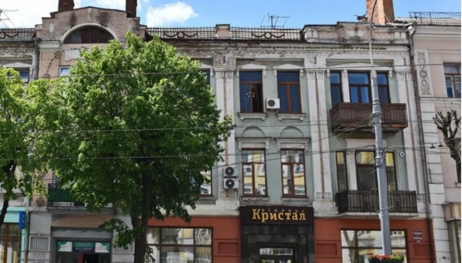 У центрі Вінниці планують відреставрувати пам’ятку архітектури «Житловий будинок»