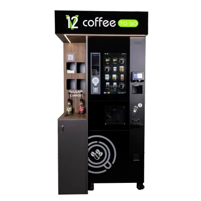 Кофейня самообслуживания V12 Coffee To Go — прибыльный бизнес под ключ в Украине