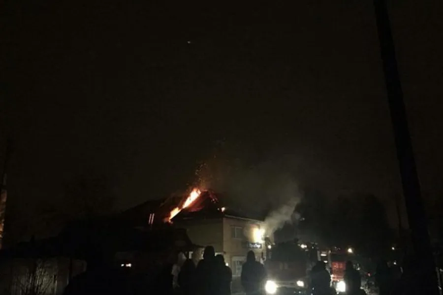 У Вінниці горів готель