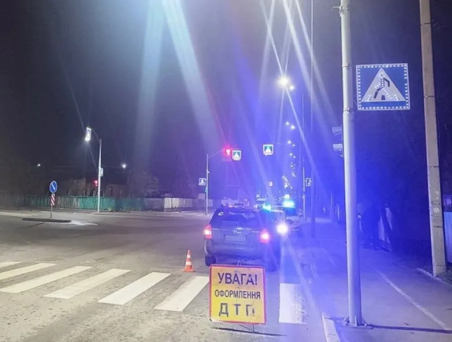 У Вінниці легковик збив школярку на пішохідному переході