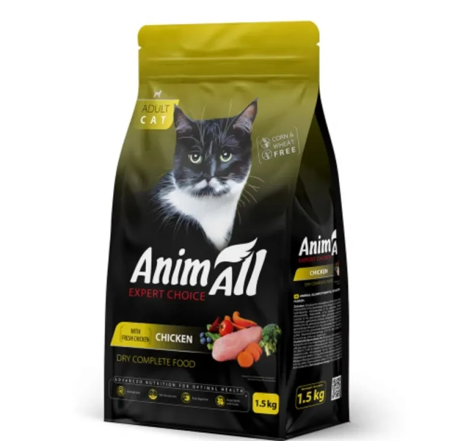 Корм AnimAll: что едят украинские кошки?